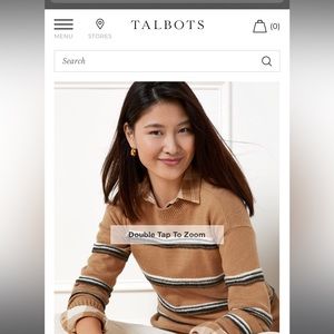 Talbots sweater nwt size small